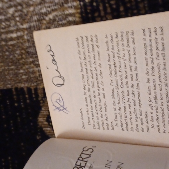 $4 Add-on  "Tears Of The Moon" by Nora Roberts - Paperback Novel - Picture 7 of 8